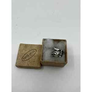 Lois Hill Sterling Silver Stacking Rings Size 6 Set of 4